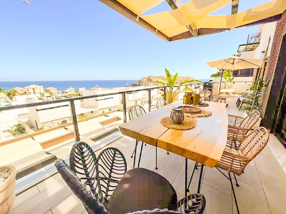 Luxury Designer Apartment - Unbeatable Sea Views Aguilas Bagian luar foto