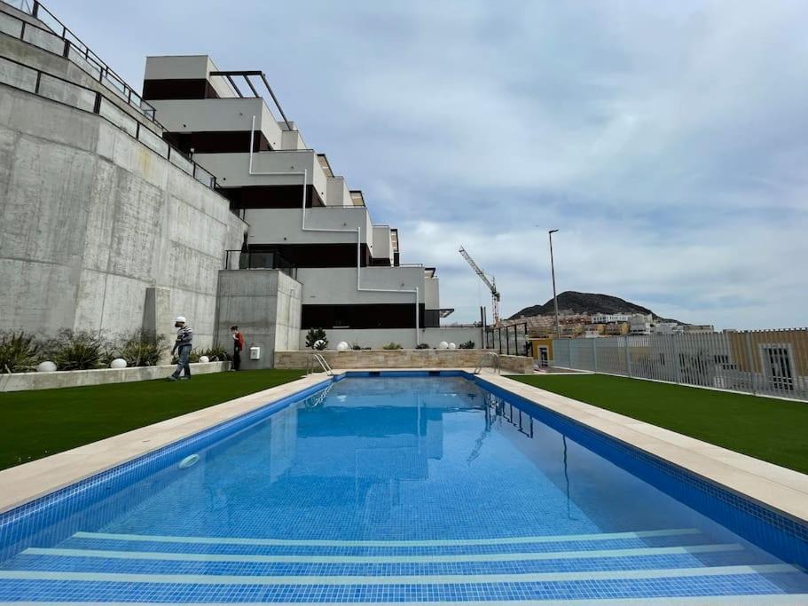 Luxury Designer Apartment - Unbeatable Sea Views Aguilas Bagian luar foto