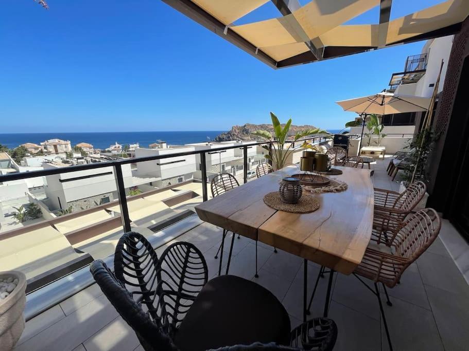 Luxury Designer Apartment - Unbeatable Sea Views Aguilas Bagian luar foto