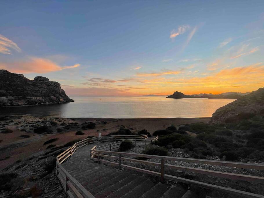 Luxury Designer Apartment - Unbeatable Sea Views Aguilas Bagian luar foto