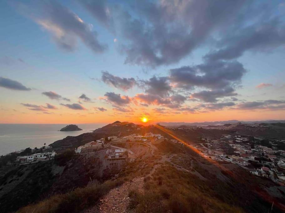 Luxury Designer Apartment - Unbeatable Sea Views Aguilas Bagian luar foto