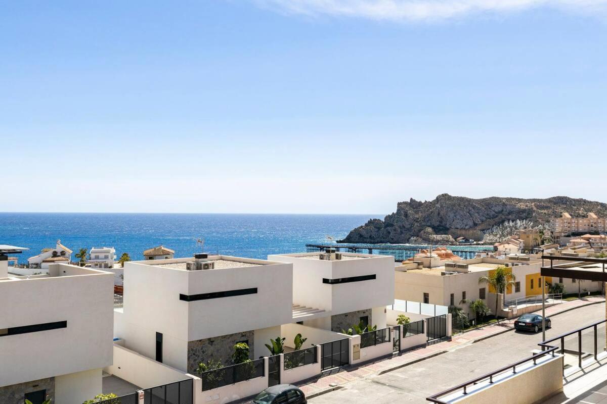 Luxury Designer Apartment - Unbeatable Sea Views Aguilas Bagian luar foto