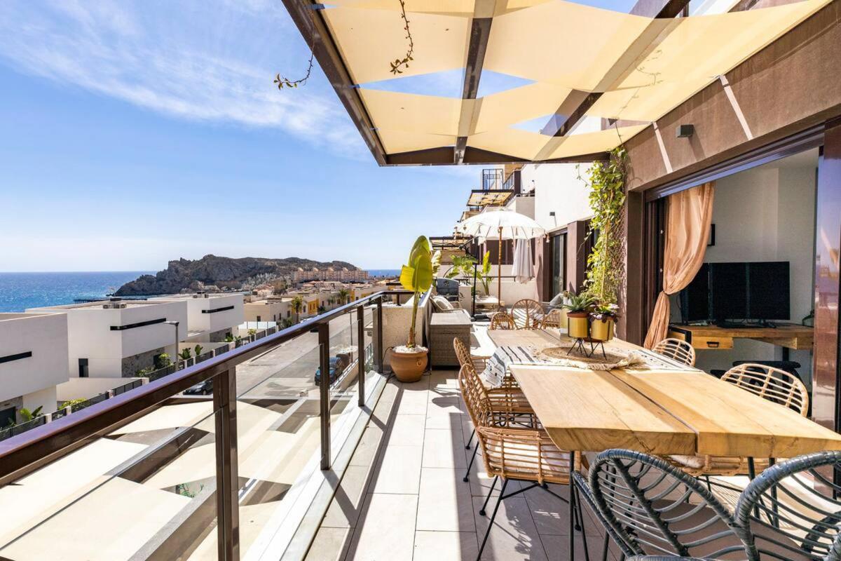 Luxury Designer Apartment - Unbeatable Sea Views Aguilas Bagian luar foto