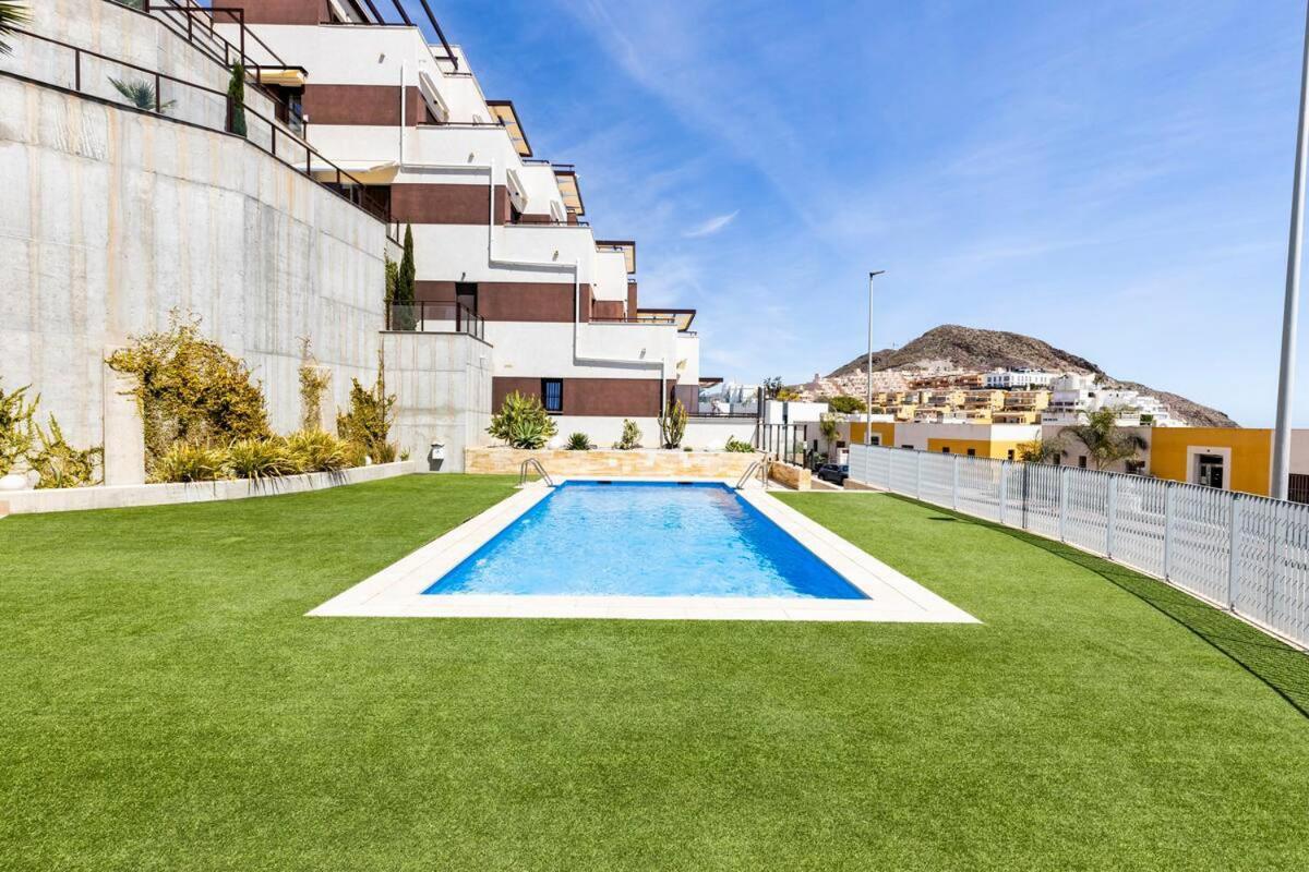Luxury Designer Apartment - Unbeatable Sea Views Aguilas Bagian luar foto